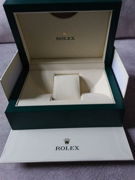 rolex watch case for sale|empty rolex box price.